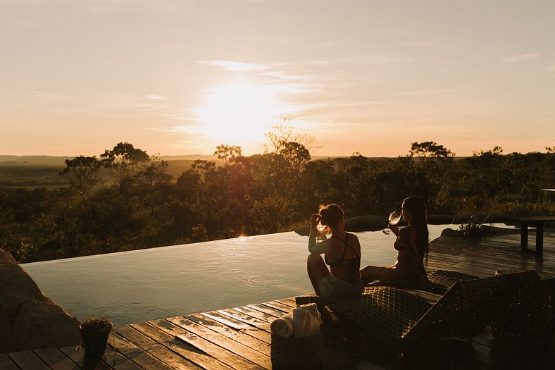 Casa Ônix View (15km AltoParaíso) - Viagem Inspirada